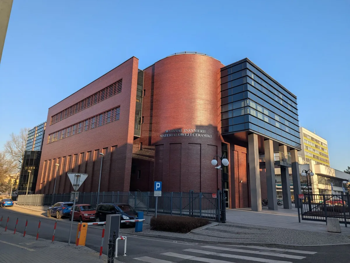 AGH University of Krakow, Faculty of Metals Engineering and Industrial Computer Science building